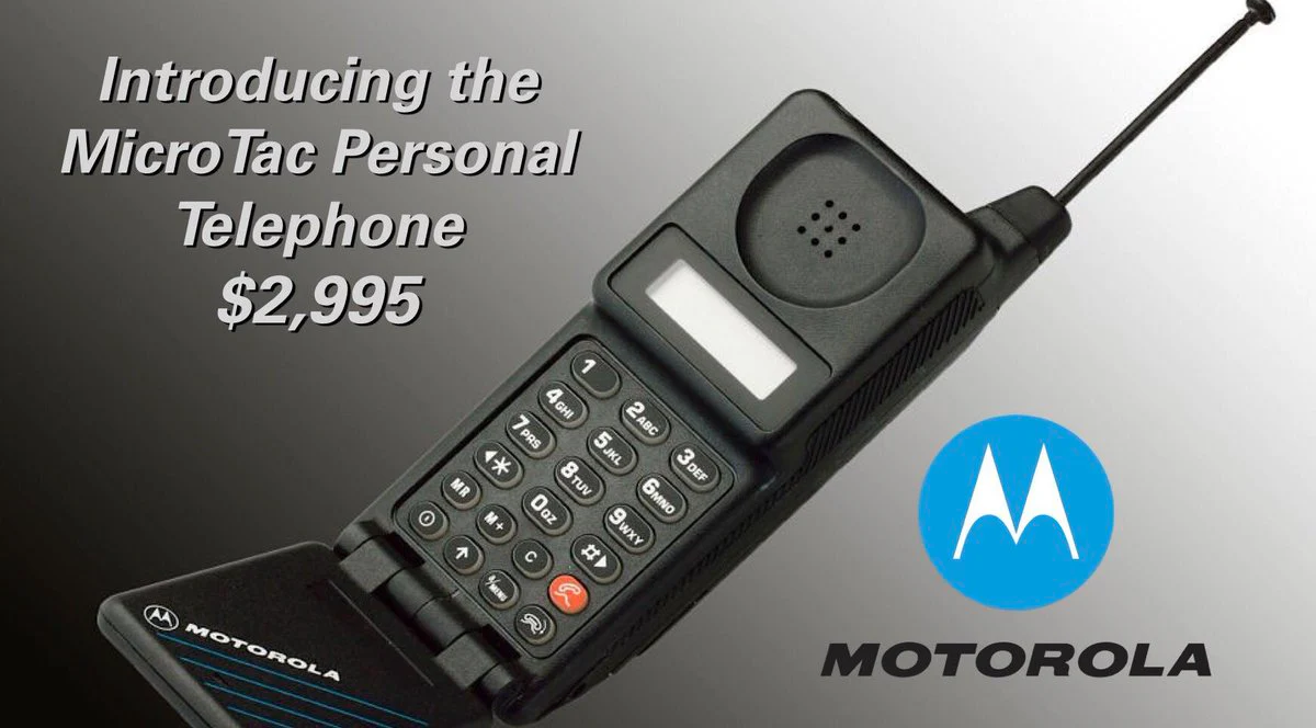 Motorola MicroTAC ad