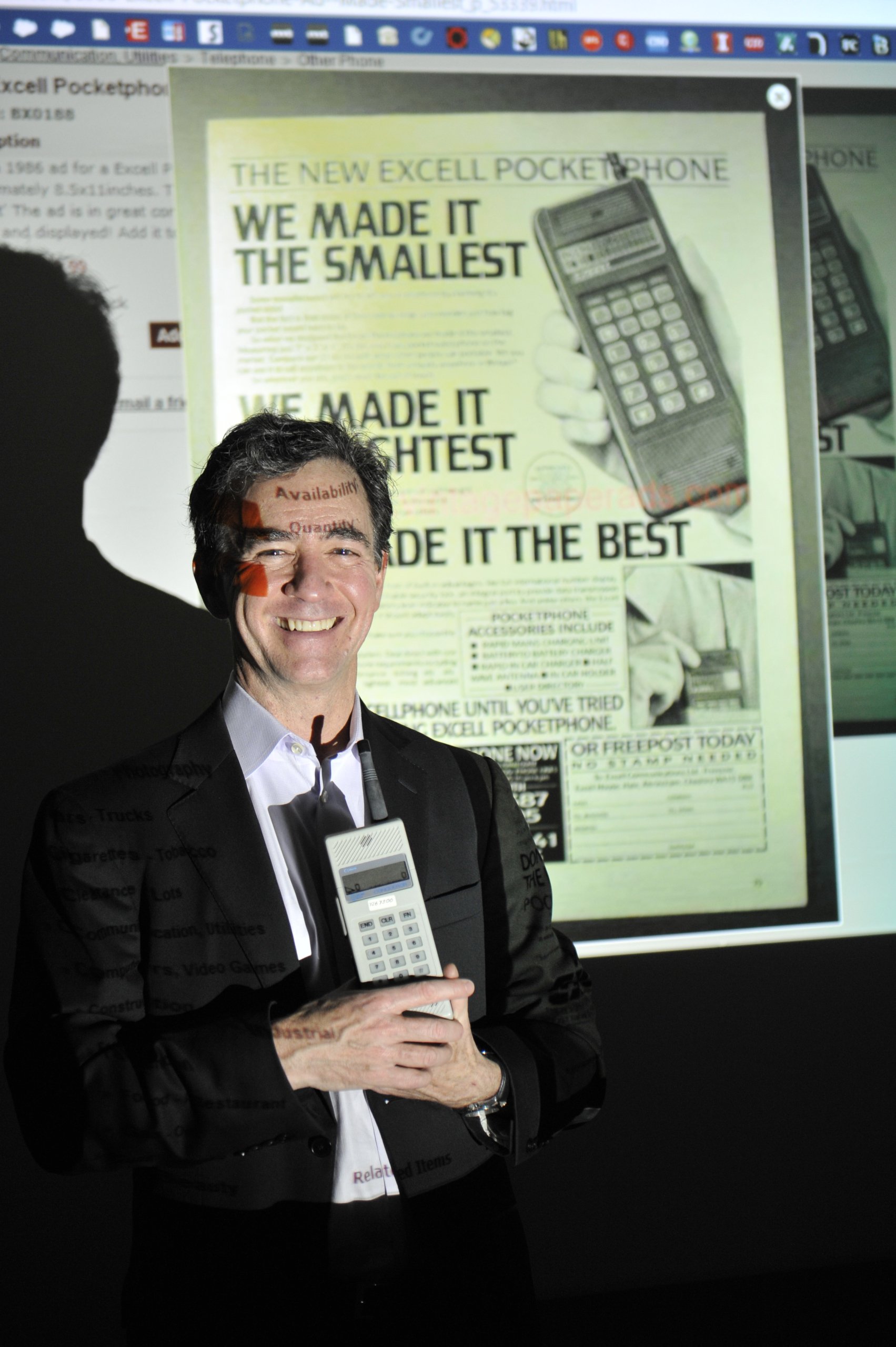Kevin Kimberlin presents the Excell pocketphone Kevin Kimberlin presents the Excell pocketphone