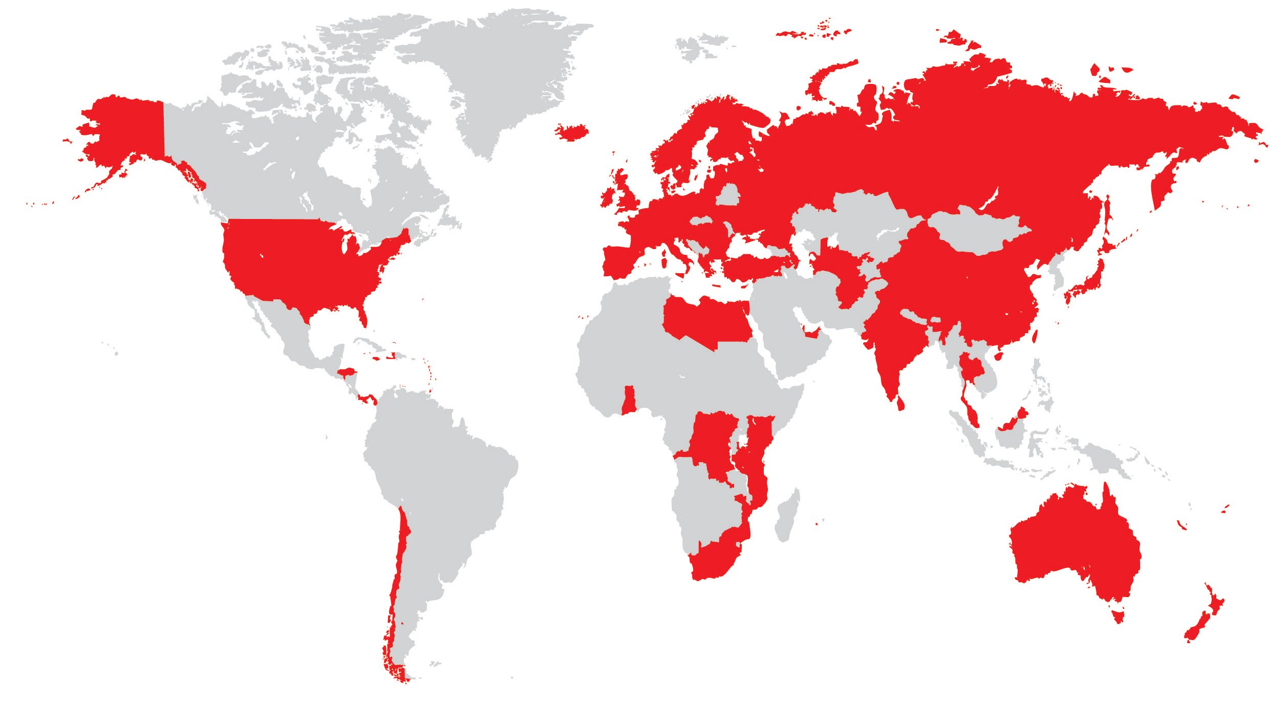 Vodafone global footprint Vodafone global footprint